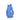 The Original Gluggle Jug Company Gluggle Jugs in Sea Blue side detail