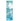 Abstract art print with blue and green shapes on a white background