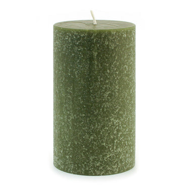 Root Candles Timberline Pillar in Dark Olive