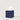 Merino Wool Small Tissue Box Cover - Denim Sienna