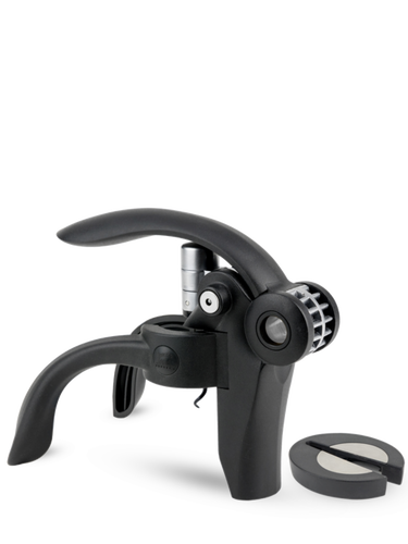 Peugeot Baltaz Lever Style Wine Opener in Black