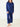 Mersea Midnight Modal Satin Sailor Pajamas with satin ribbon trimming. Set comes with top and bottoms.