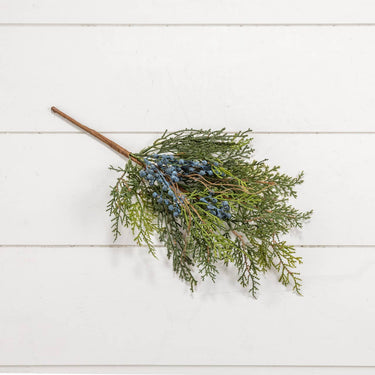 18” Artifiical Cedar and berries pick
