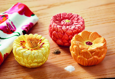 tag - Blossom Salt and Pepper  Set of 2 Multi Earthenware Spring