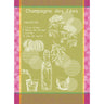 "Champagne Des Fees Mousse" Kitchen Towel by Garnier Thiebaut. Available at Welcome Home.