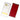 10” Sweetheart Red Taper Candles | Set of 2