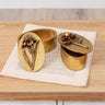 Audrey's Home & Gift - Brass Tone Floral Trinket Boxes