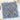 Scarvii - Garden Floral Print Square Scarf | Blue
