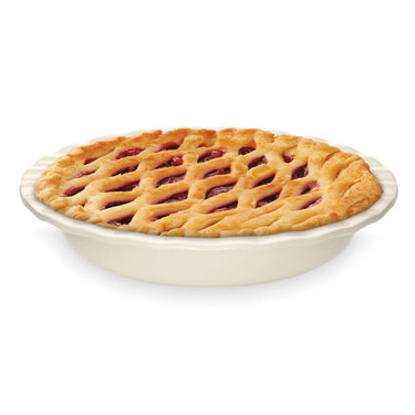 9.5” Wheat Ceramic Pie Plate