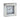 Mother of Pearl Shell & Silver Alarm Clock