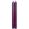Caspari Duet Crown Candles 10” | Plum
