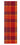 Red and orange tablerunner 
