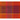 Red and orange placemat
