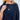 Mersea Navy Crochet Poncho