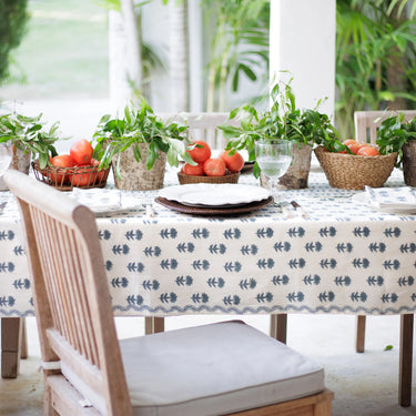 India Hicks Winter Flower Dusty Sky Collection