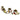 HomArt Metal Flower Branch Taper Holder Reverse