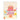 Greeting card with a colorful birthday cake illustration and flowers on a beige background.