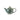 34 oz. Stoneware Ribbed Teapot, Reactive Glaze, Green (Each One Will Vary)