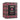 Tea box with pink and black pattern and 'mina' branding on a white background