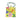 Caspari ‘A Profusion of Flowers’ in yellow small gift bag with celadon green rope handles