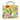 Caspari ‘A Profusion of Flowers’ yellow large gift bag with celadon green rope handles