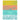 A colorful tea towel featuring an underwater sea life theme with orange, yellow, blue, and green patterns.