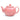Pink stoneware teapot, available at Welcome Home in Annapolis