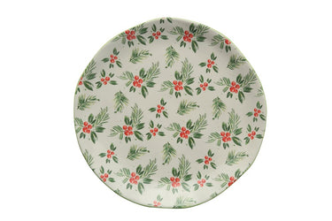 Holiday Stoneware Cake Stand